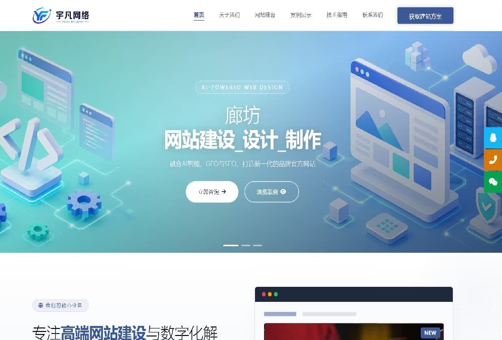 香河宇凡网络科技有限公司官网